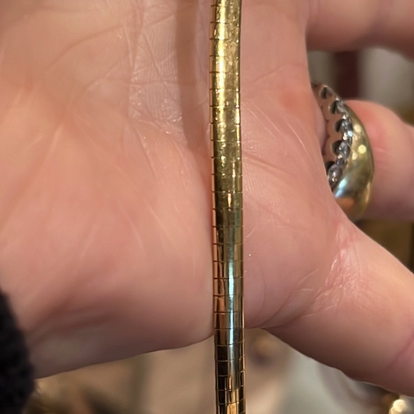 14k gold omega necklaces - Picture 6 of 13